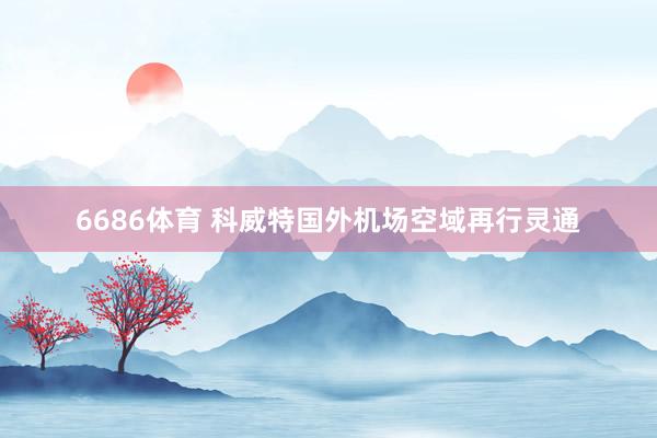 6686体育 科威特国外机场空域再行灵通